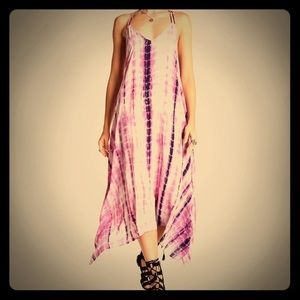 Lovestitch Dress Maxi Tie Dye size Small nwt